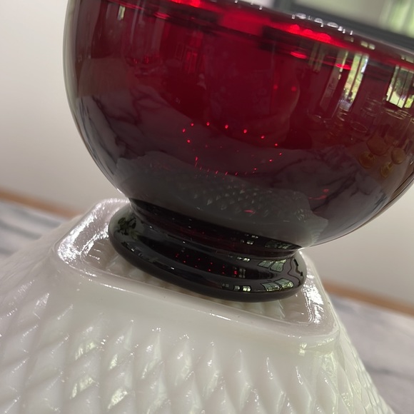 ❤️Vintage Anchor Hocking Ruby Red Fruit Bowl❤️ - Picture 5 of 5